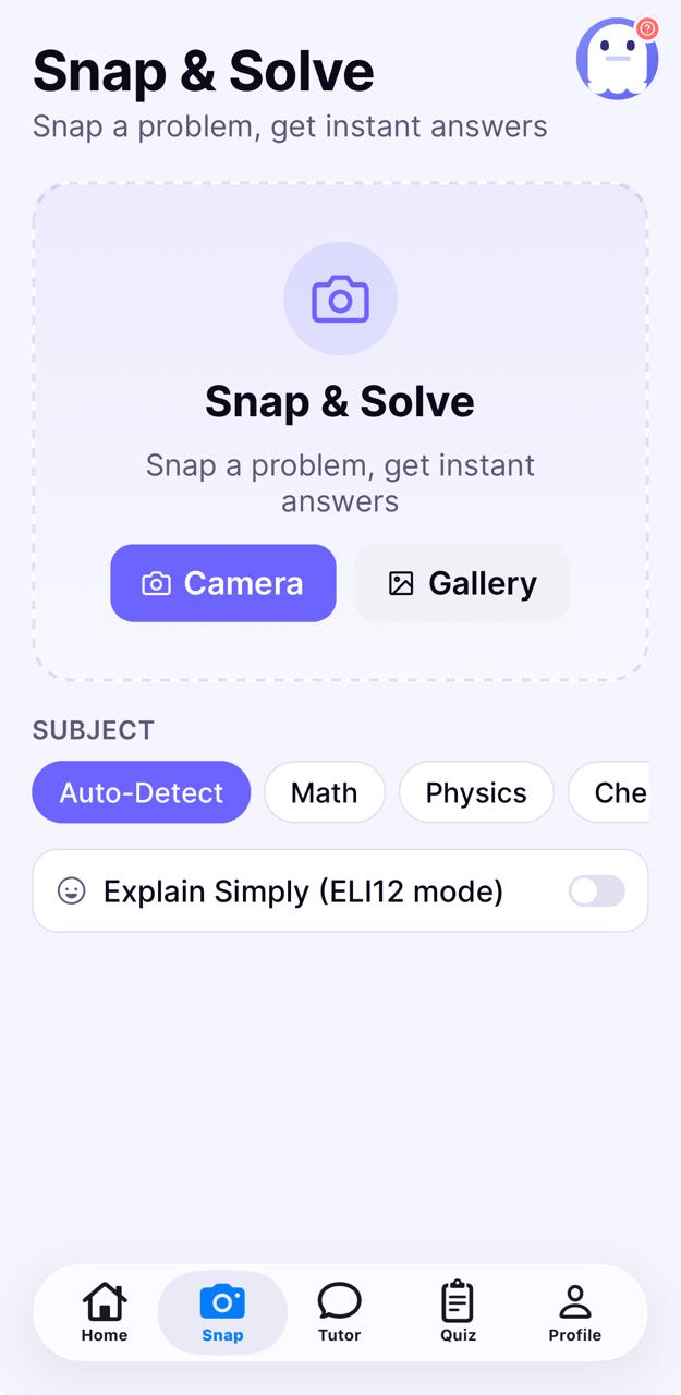SnapStudy.Ai — Website